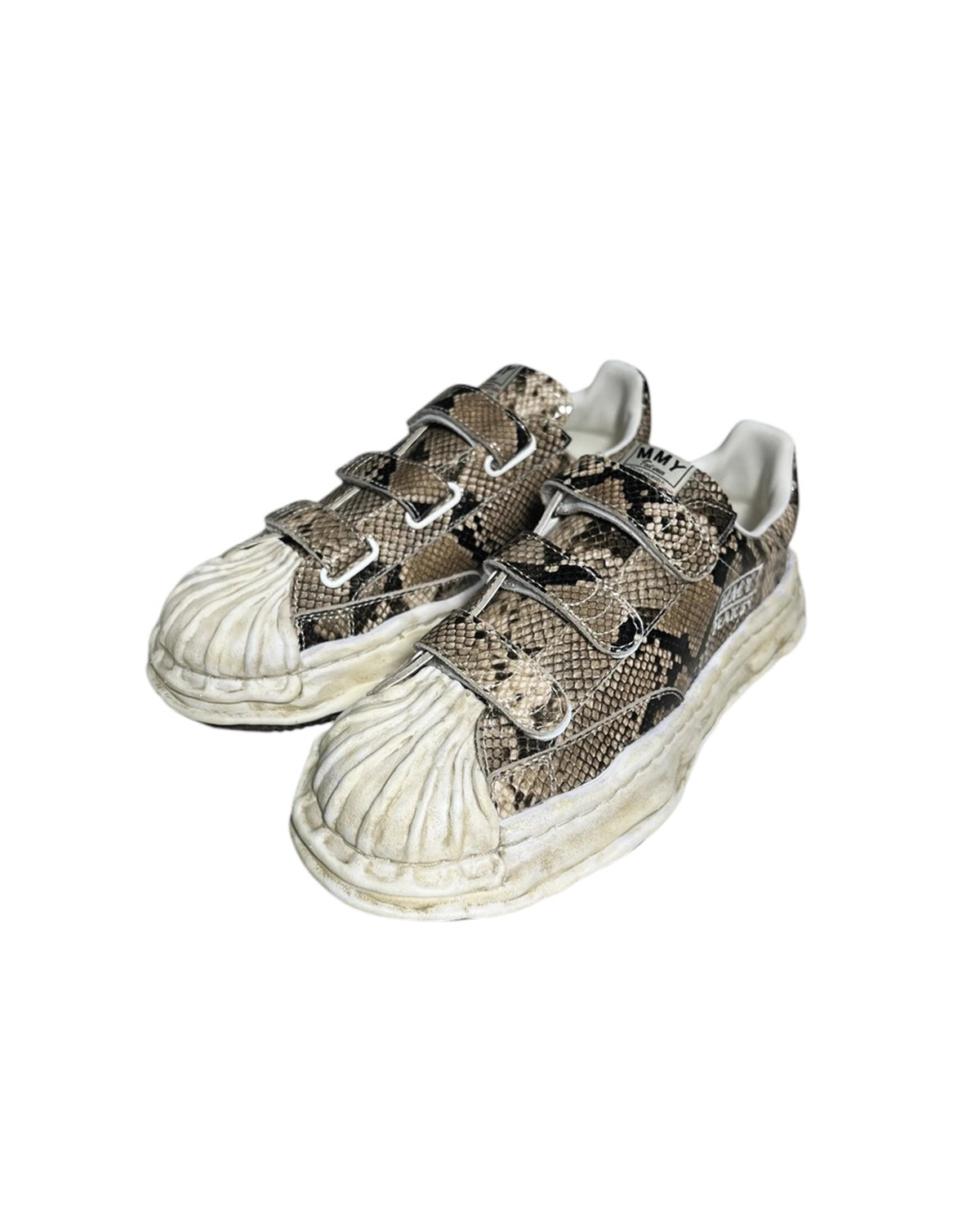 Maison MIHARA YASUHIRO / "BLAKEY" PYTHON LOW (A14FW737)