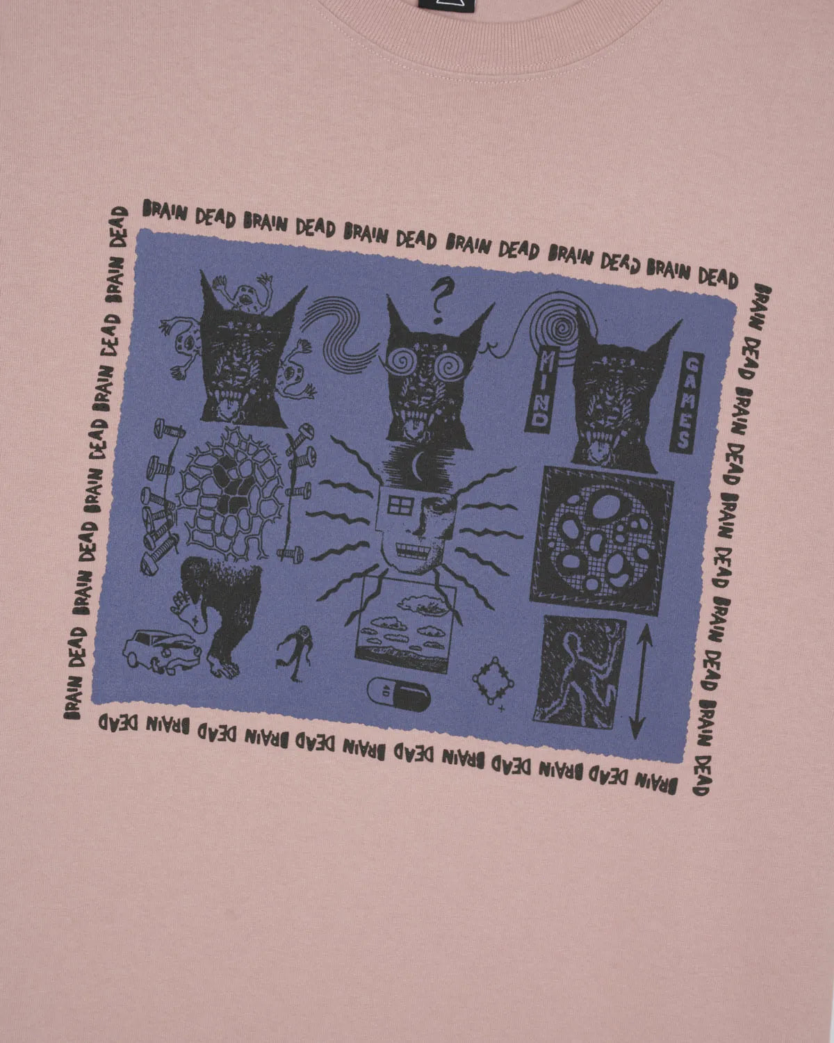 BRAIN DEAD / Mind Games T-shirt (T00004430D225)