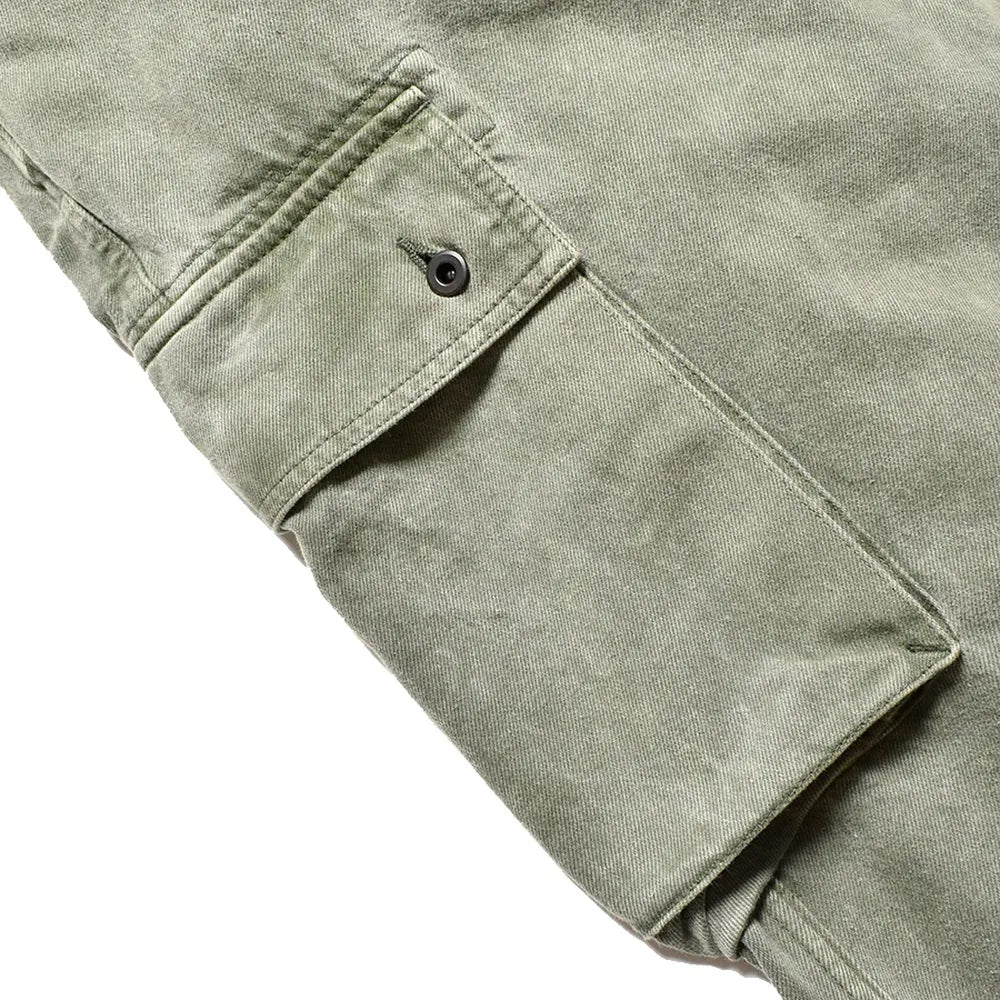 MINEDENIM  / DENIM WIDE CARGO PANTS (2408-7002)