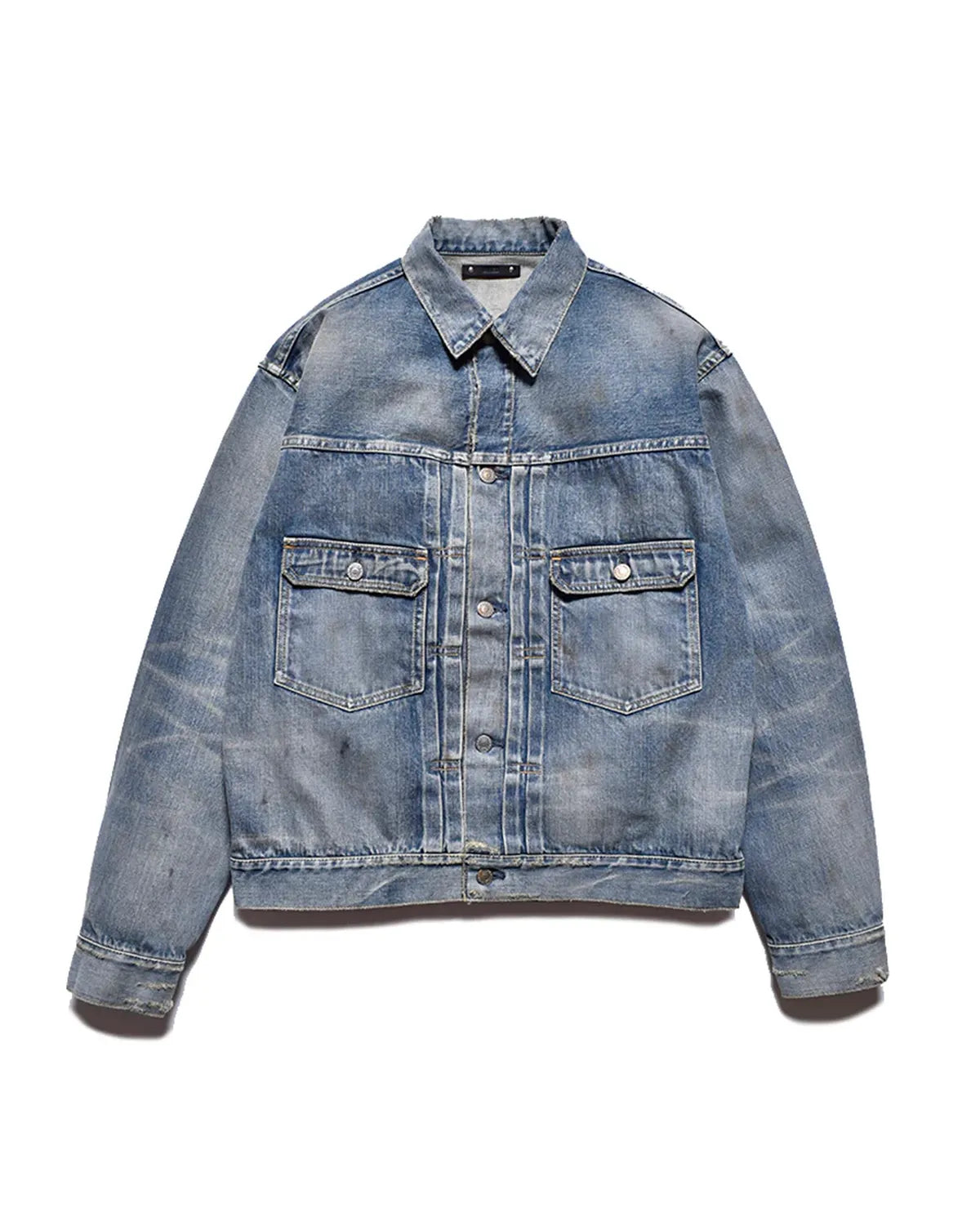 MINEDENIM × MARVIN の “Andy Print” Denim Trucker Jacket USD (MND-MRV007)