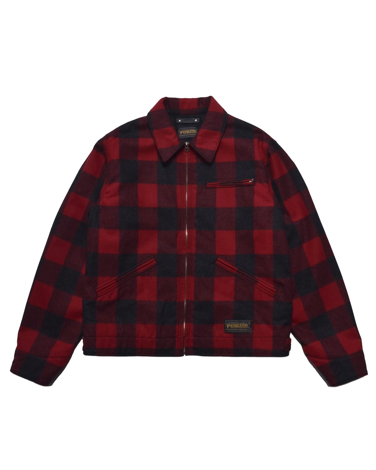 MINEDENIM × PENDLETON W.Plaid Zipup Work Jacket (MND-PDL801)