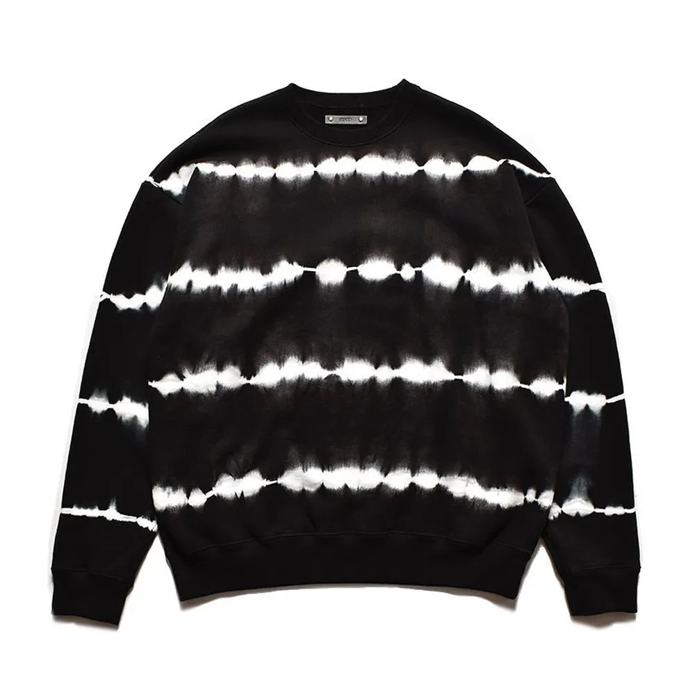 MINEDENIM  の Paper rips Border Fleece Crewneck Pullover (2409-4004)