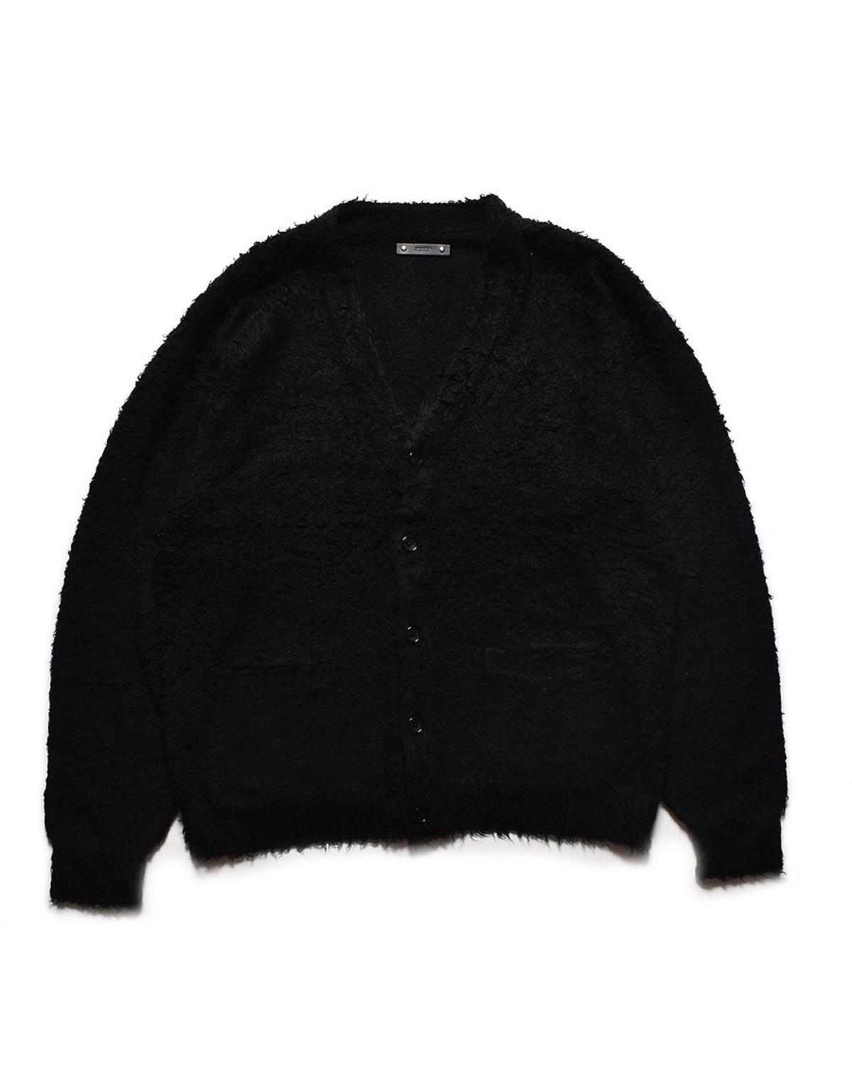 MINEDENIM  の Shaggy Cotton Knit Cardigan (2502-6001)