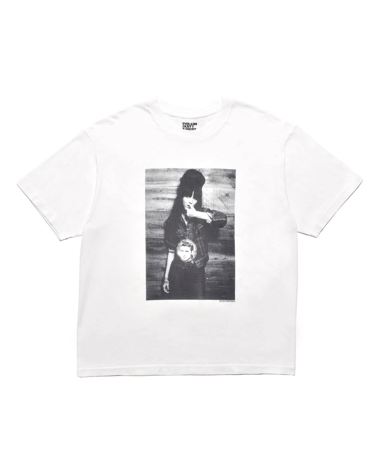 MINEDENIM × Stie-lo × Irina.L の  “Presley" T-SHIRT (25MND-STL009)