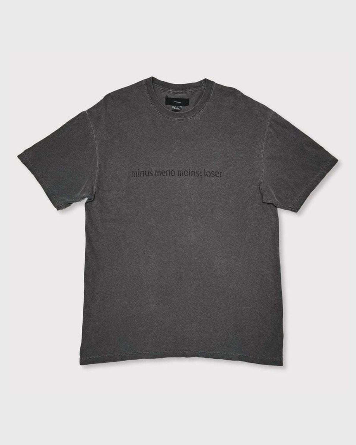 MINUS の Bootleg Tee (LOSER)10YEARS BLACK
