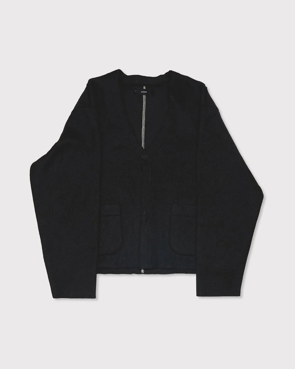 MINUS (マイナス) / Cut Off 1B Cardigan(NEEDLE SHAGGY MOHAIR