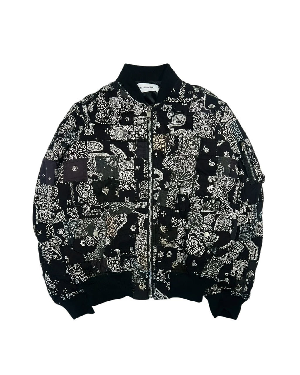 MIYAGIHIDETAKA -Rafu- / Bandana Patchwork MA-1 | 公式通販・JACK in