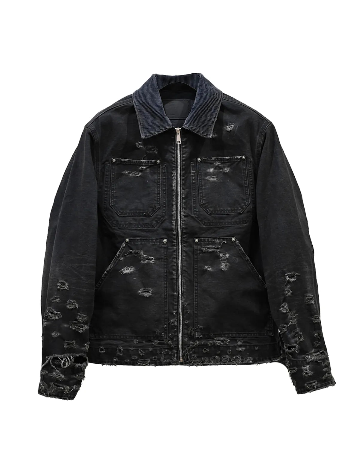 MIYAGIHIDETAKA -Rafu- の Distressed Work Jacket (MH045)