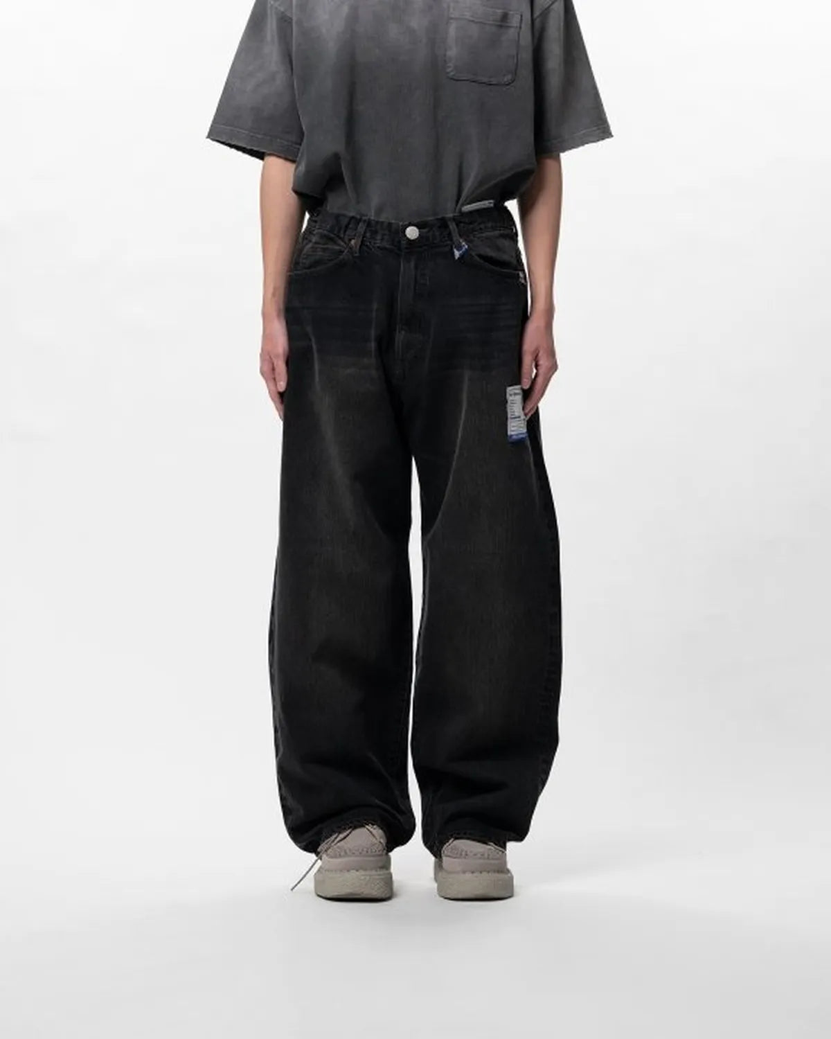 Maison MIHARA YASUHIRO in・stru(men-tal). / Hard Washed Selvage Denim Baggy Pants (I16PT083)