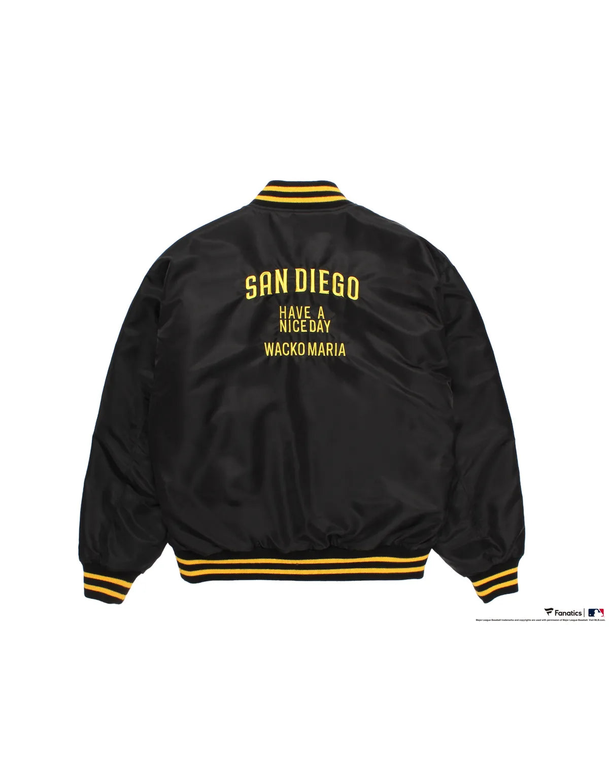 WACKO MARIA × MLB / REVERSIBLE VARSITY JACKET -TYPE-3- (MLB-WM-BL03)