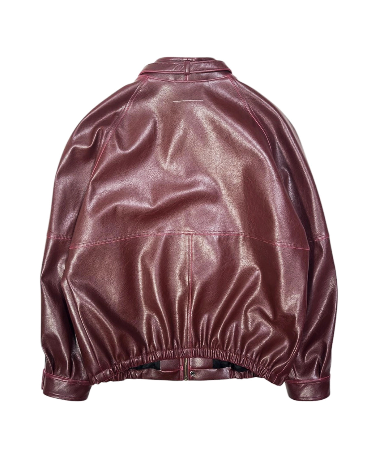 MM6 / FAKE LEATHER JACKET (SH2AM0023M35455)