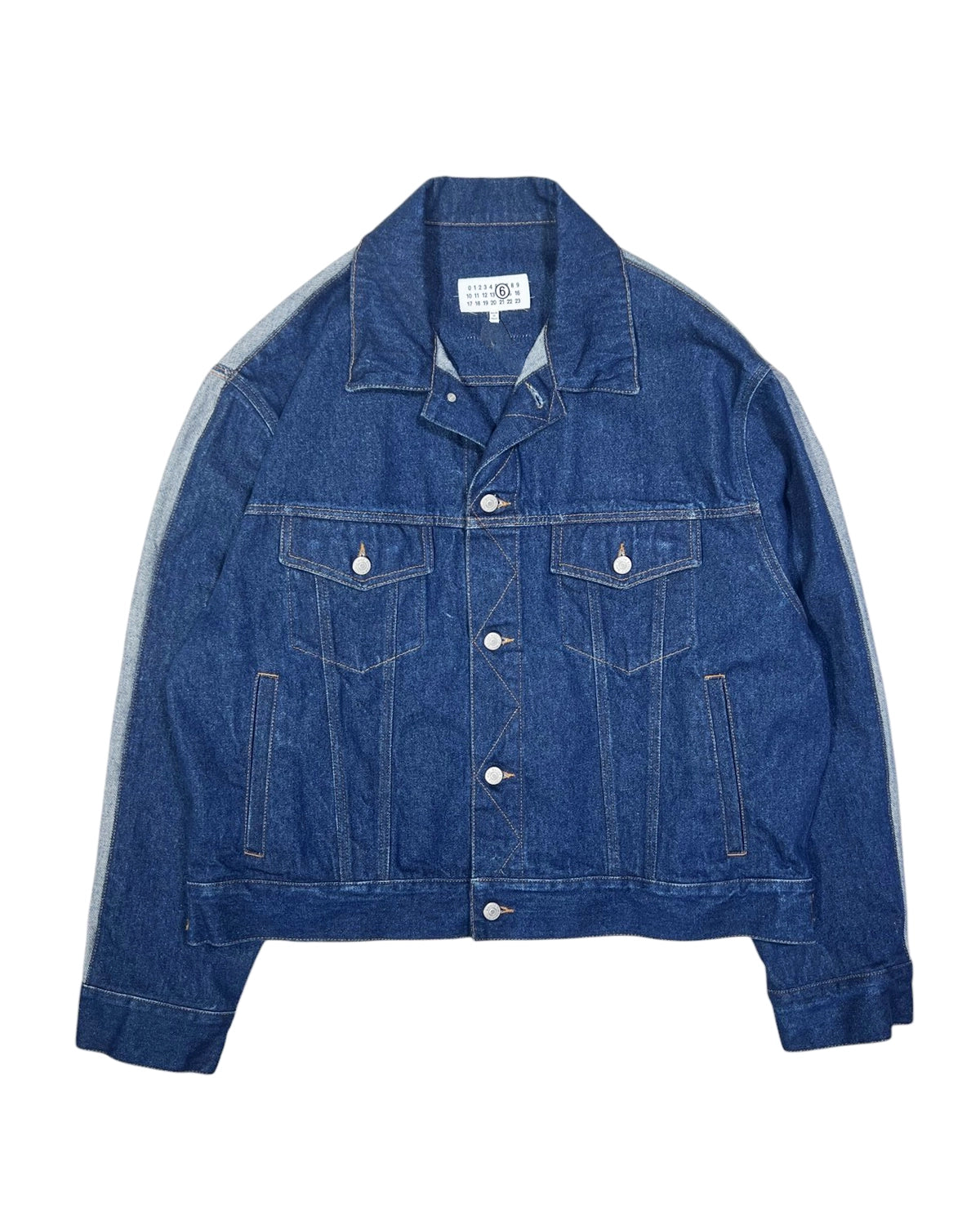 MM6 の DENIM JACKET (SH0AM0038M30018)