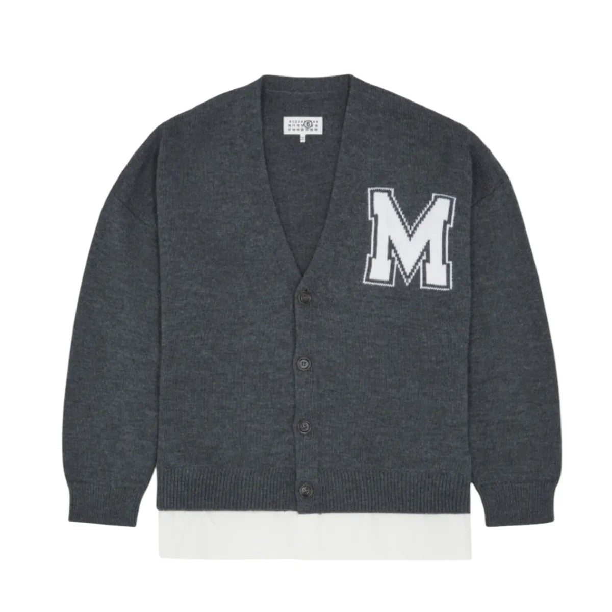 ★新品未使用★Maison Margiela マルチカラー カーディガンMM6 MM6 Maison Margiela // Blue Cut Out Sleeve Cardigan – VSP Consignment