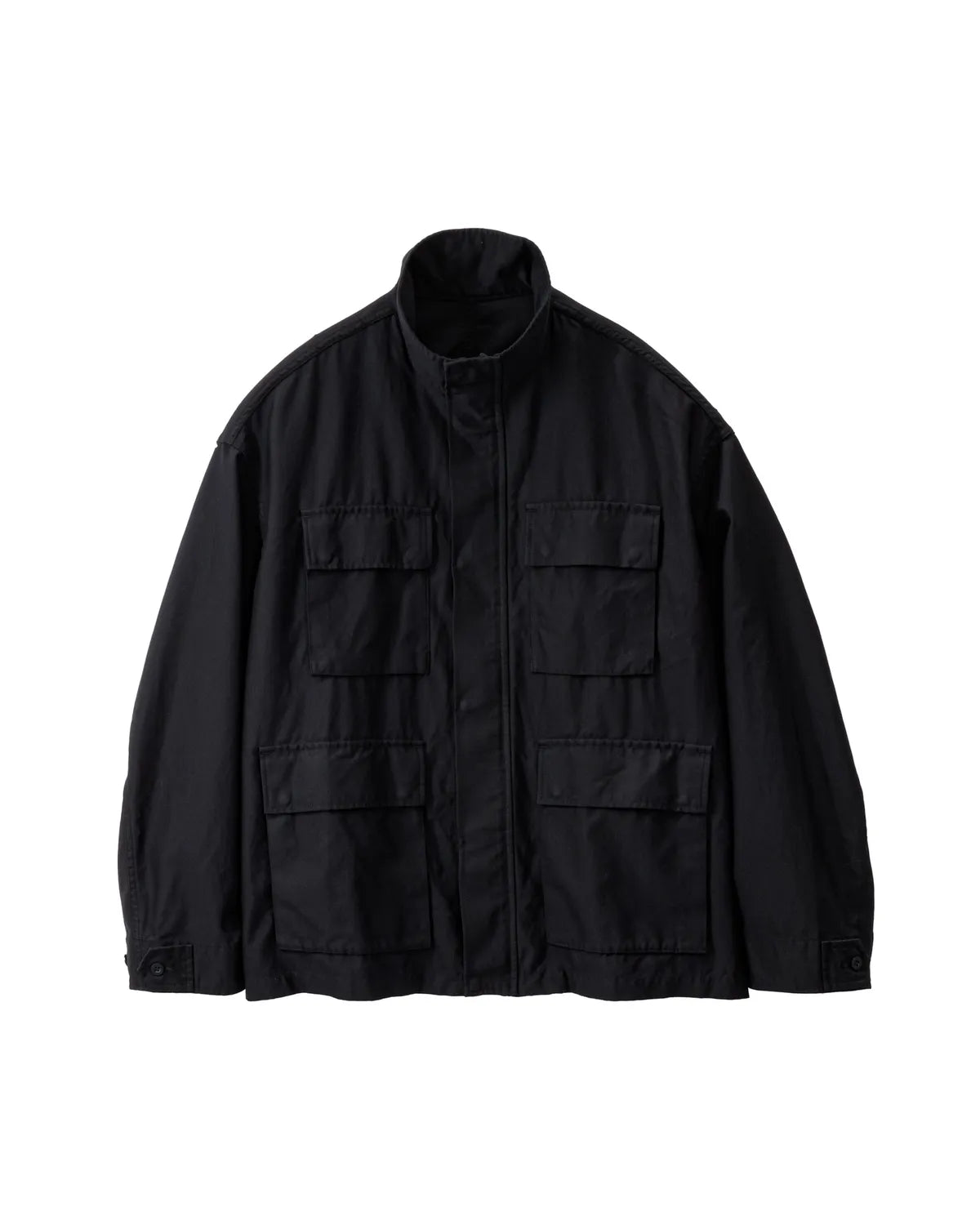 Graphpaper / Cotton Cupro Back Satin Military Jacket (GM253-30344)