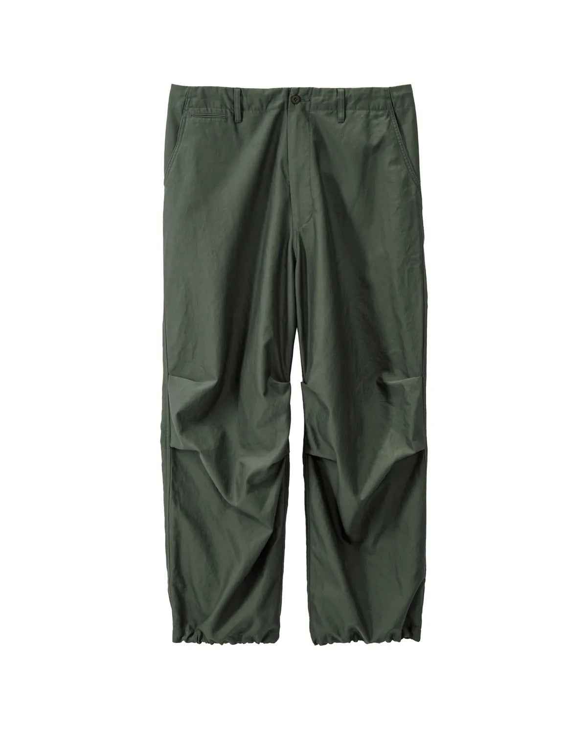 Graphpaper / Cotton Cupro Back Satin Military Pants (GM253-40345)