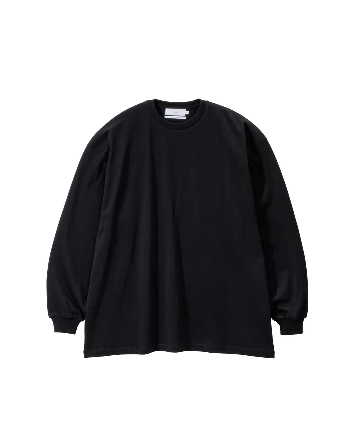 Graphpaper / Tri Spun Cotton L/S Oversized Tee (GM253-70305)