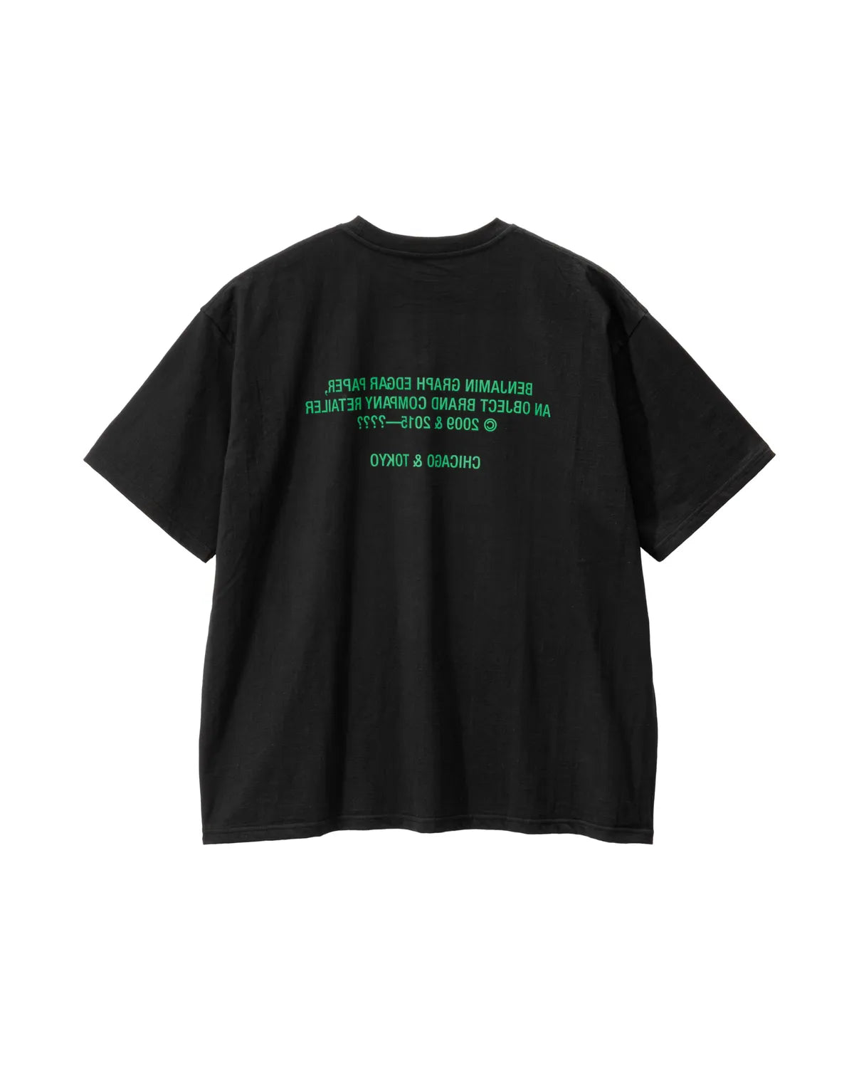 Graphpaper × BENJAMIN EDGAR / BENJAMIN GRAPH EDGAR PAPER S/S Oversized Tee (GU252-70023BE)