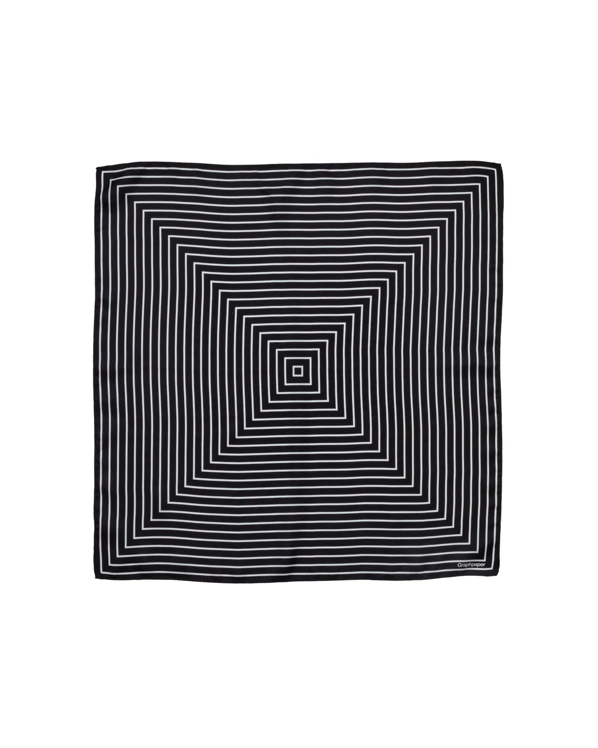 Graphpaper / Feometric Silk Scarf (GU253-90506)