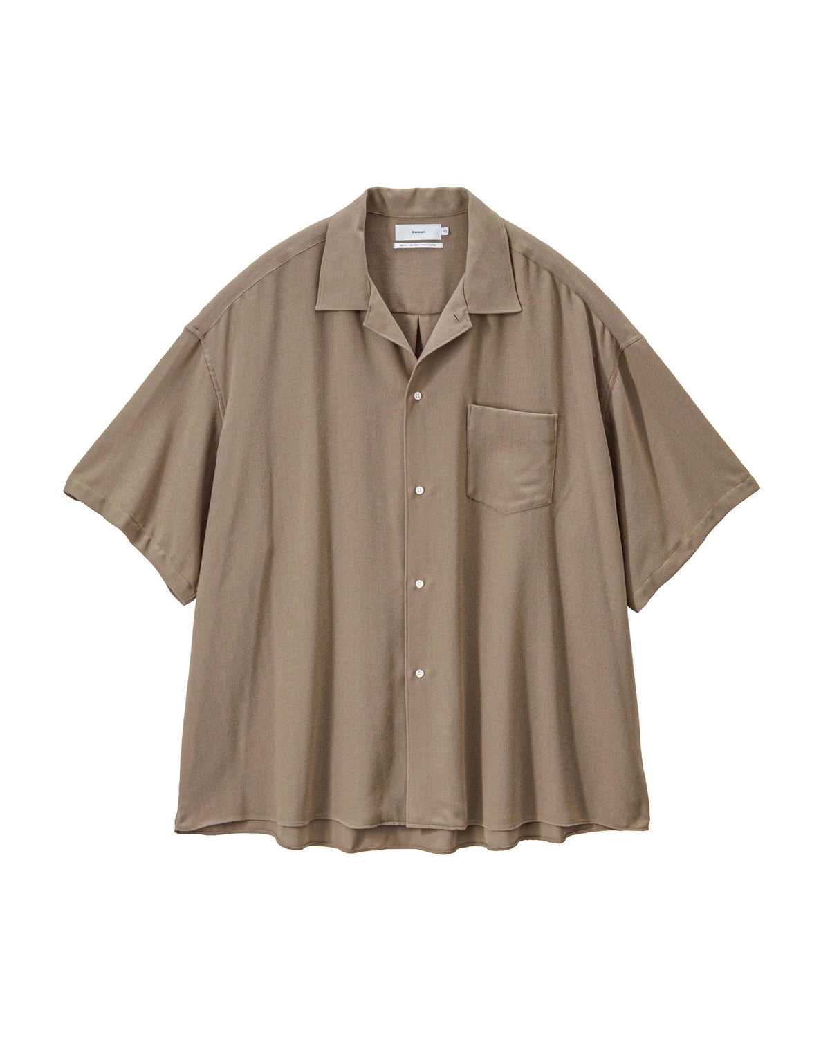 Graphpaper / Viscose Viyella S/S Sleeping Shirt (GM261-50457)