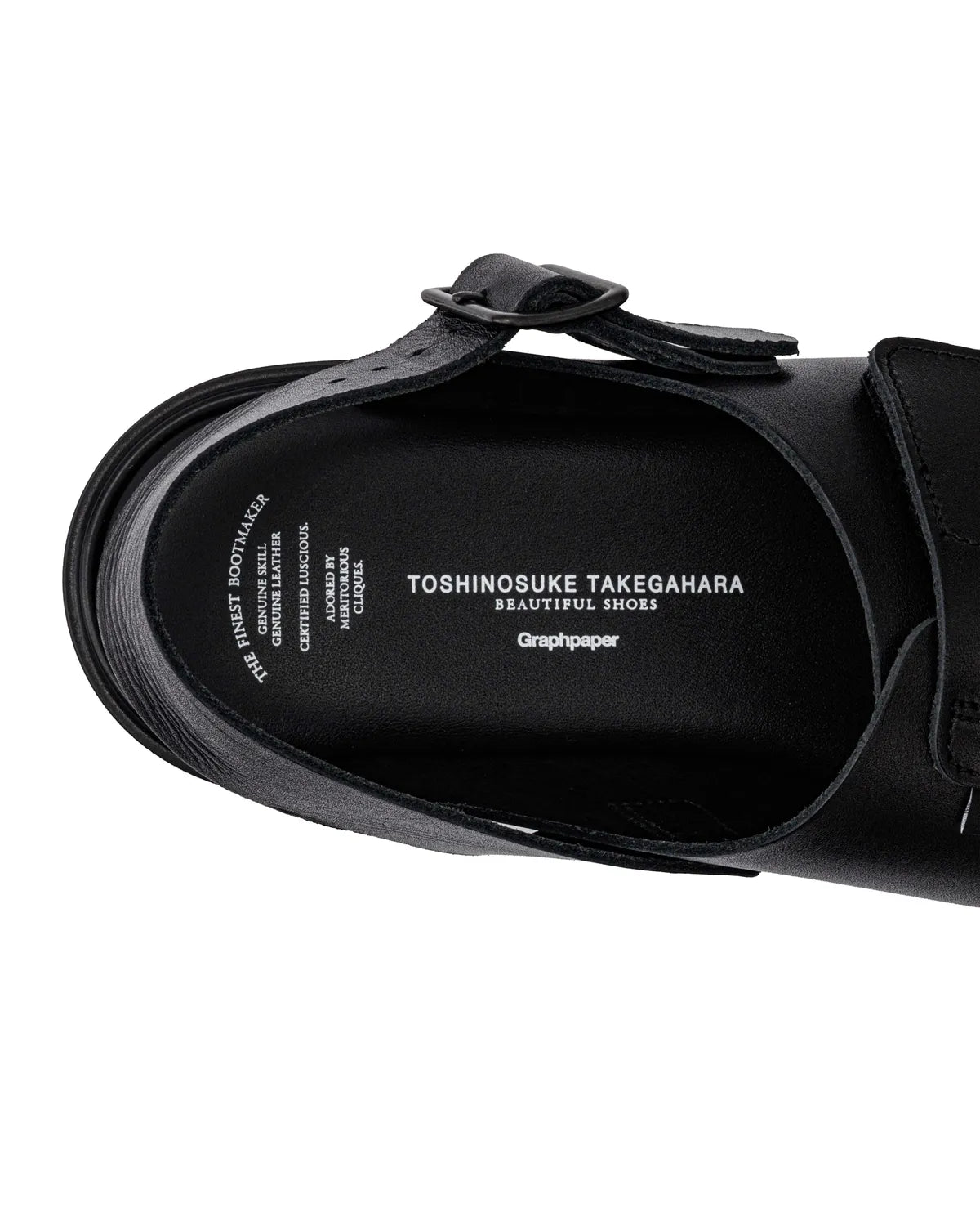 Graphpaper × BEAUTIFUL SHOES / BEAUTIFUL SHOES for GP VELCRO SANDALS (GL261-90485)