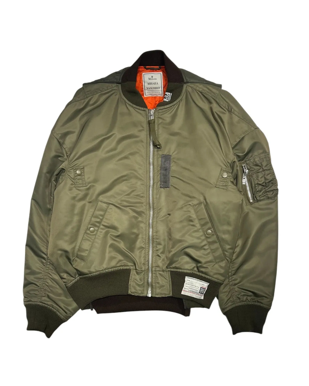 Maison MIHARA YASUHIRO(メゾンミハラヤスヒロ) / BACK VEST BOMBER JK