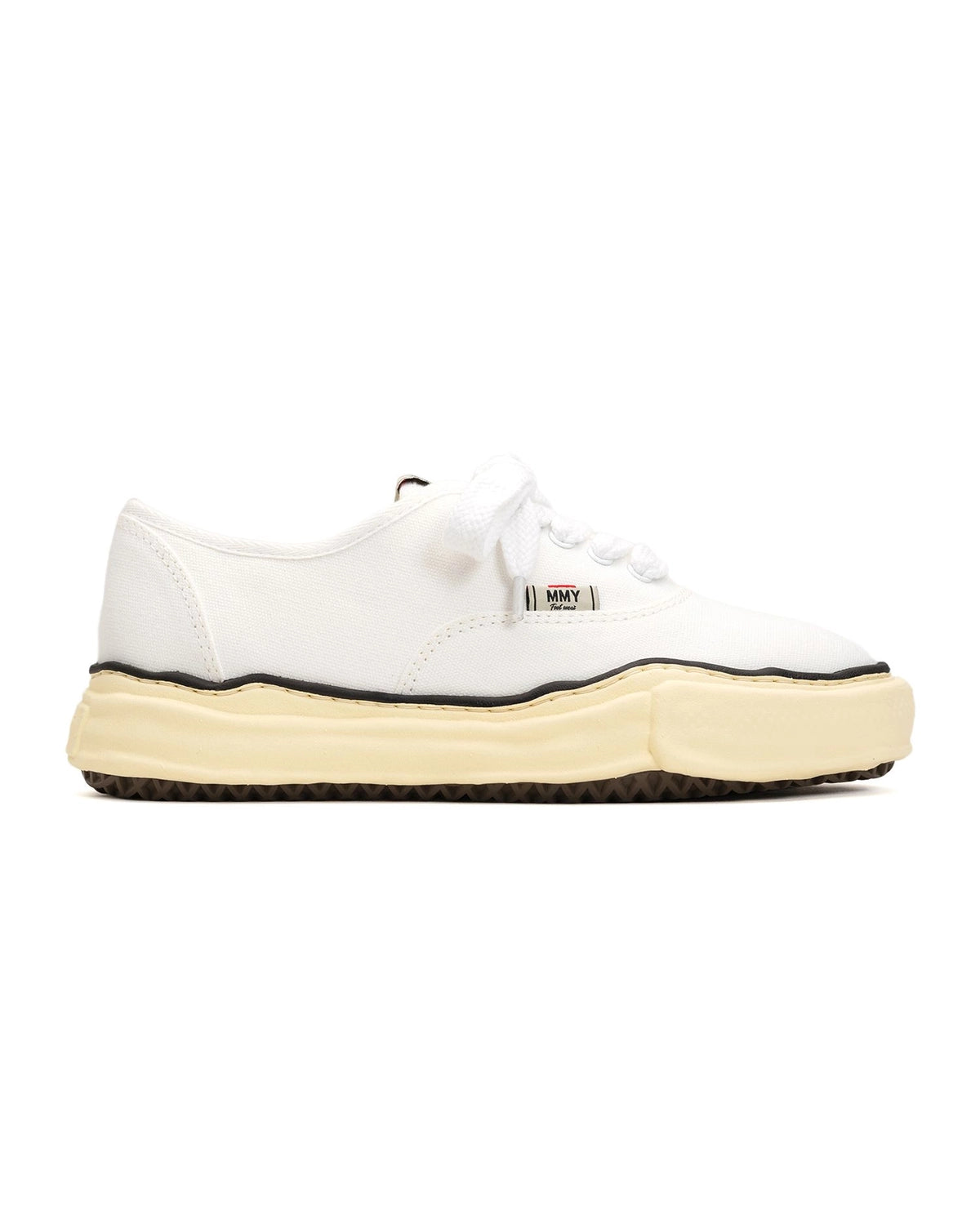Maison MIHARA YASUHIRO の "BAKER" Vintage-Like OG Sole Canvas Low-top Sneaker (A09FW735)