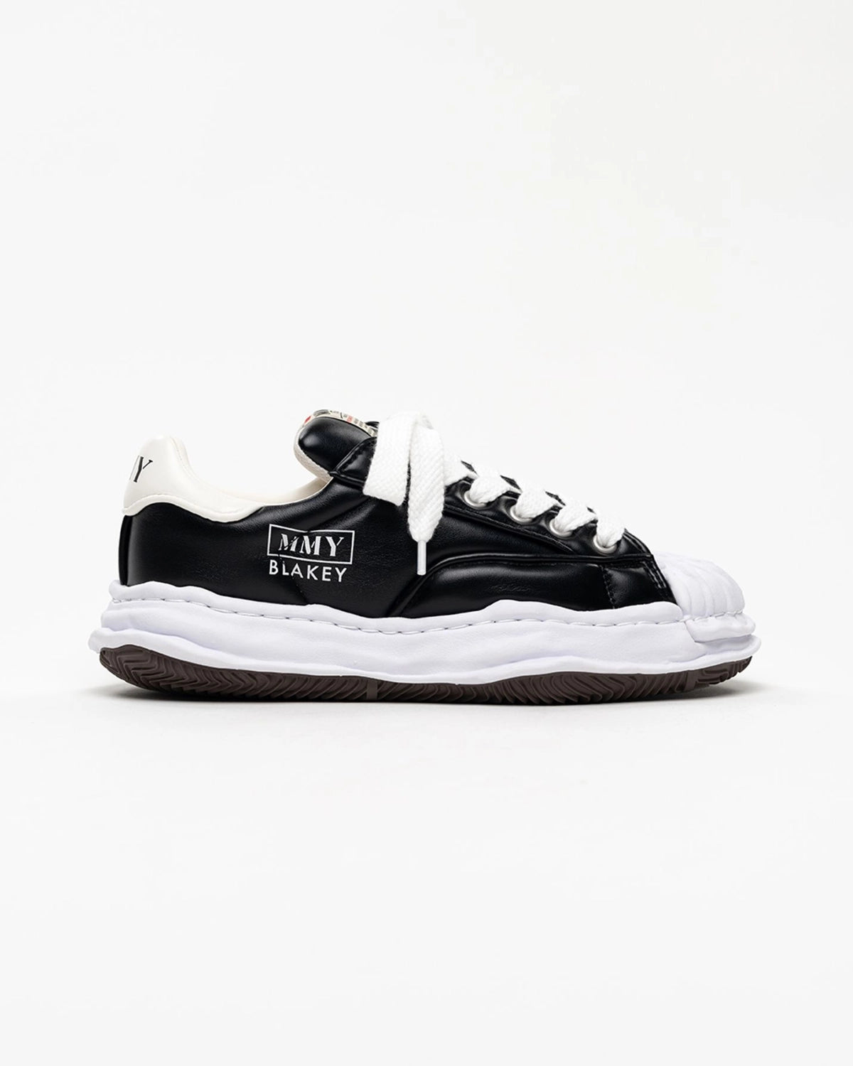 Maison MIHARA YASUHIRO の "BLAKEY" OG Sole Padded PU Low-top Sneakers (A17FW732)