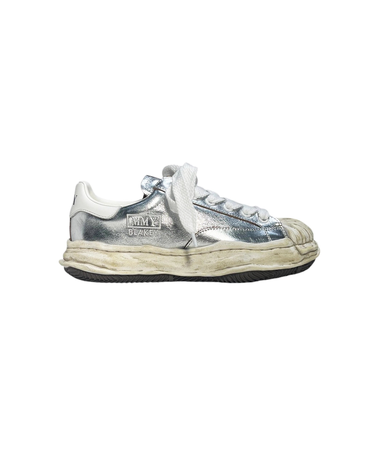 Maison MIHARA YASUHIRO の "BLAKEY" OG Wrinkled Leather Low-Top Sneaker (A14FW736)