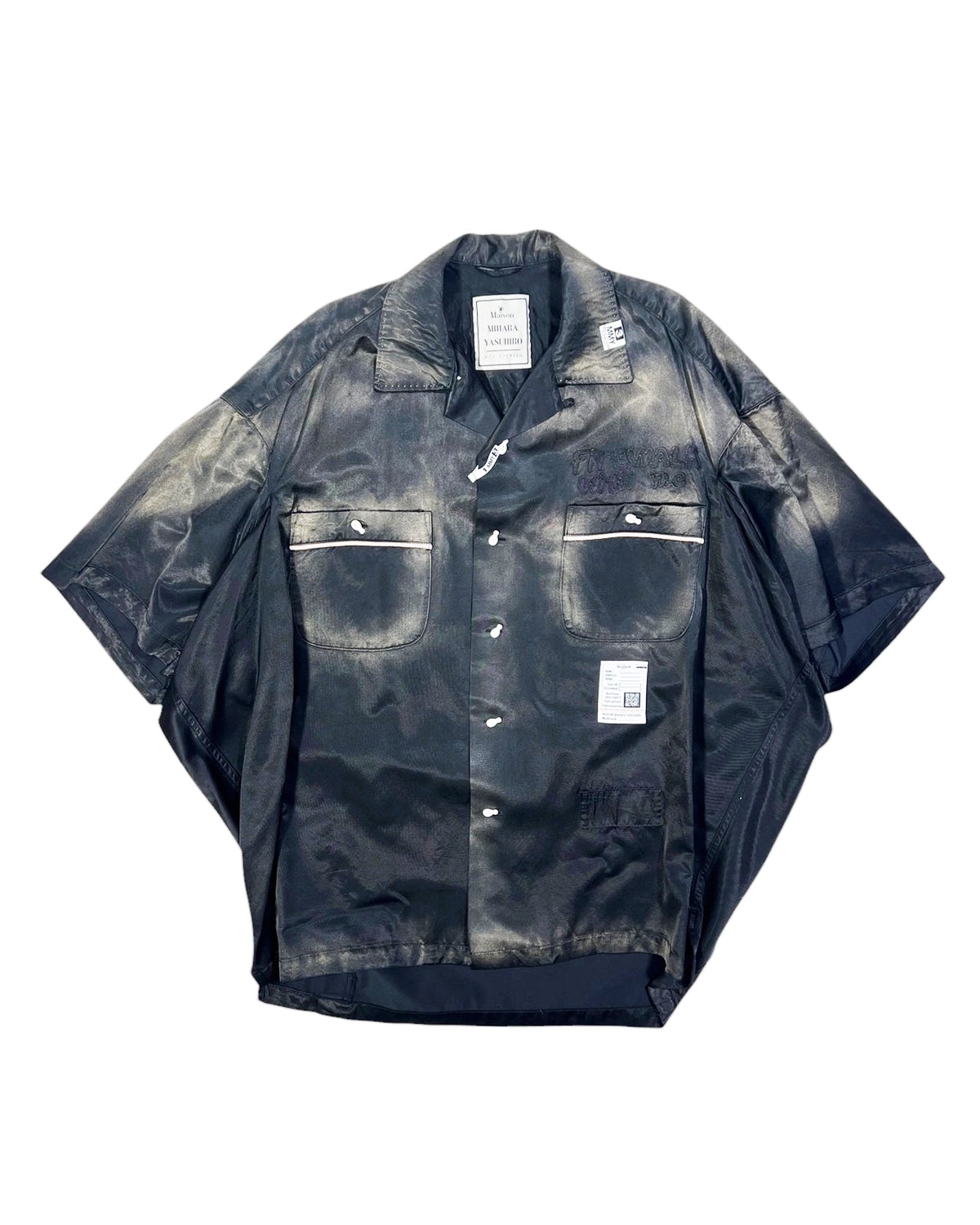 Maison MIHARA YASUHIRO の BOWLING S/S SHIRTS (J14SH186)