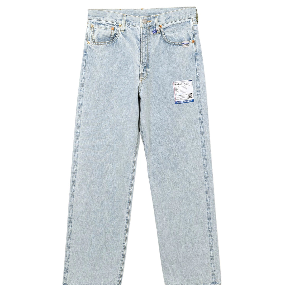 23SS MYNE MIHARA YASUHIRO 後染めデニムパンツ Maison MIHARA YASUHIRO(メゾンミハラヤスヒロ) in・stru(men