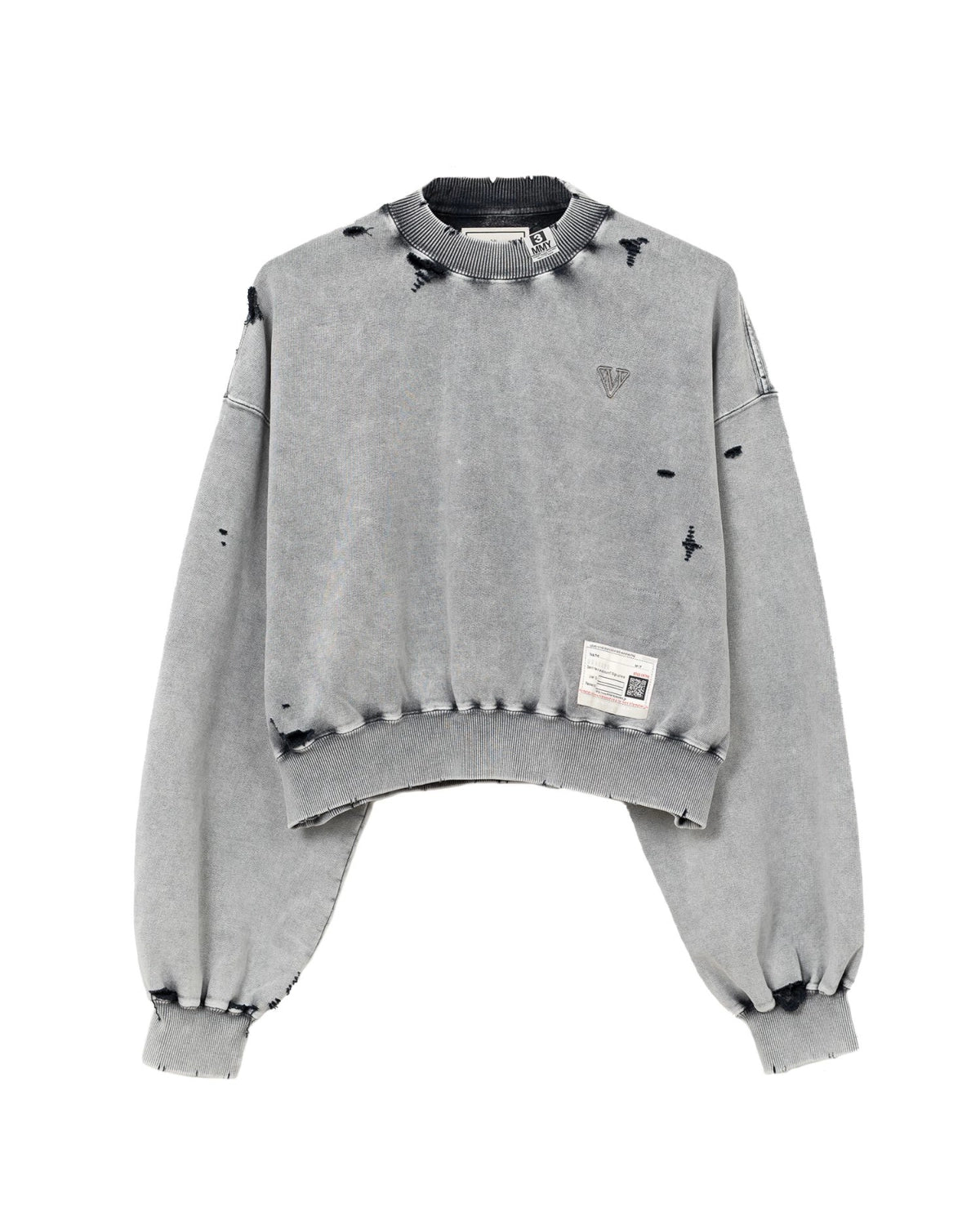 Maison MIHARA YASUHIRO の Bleached Sweatshirt (B15PO572)