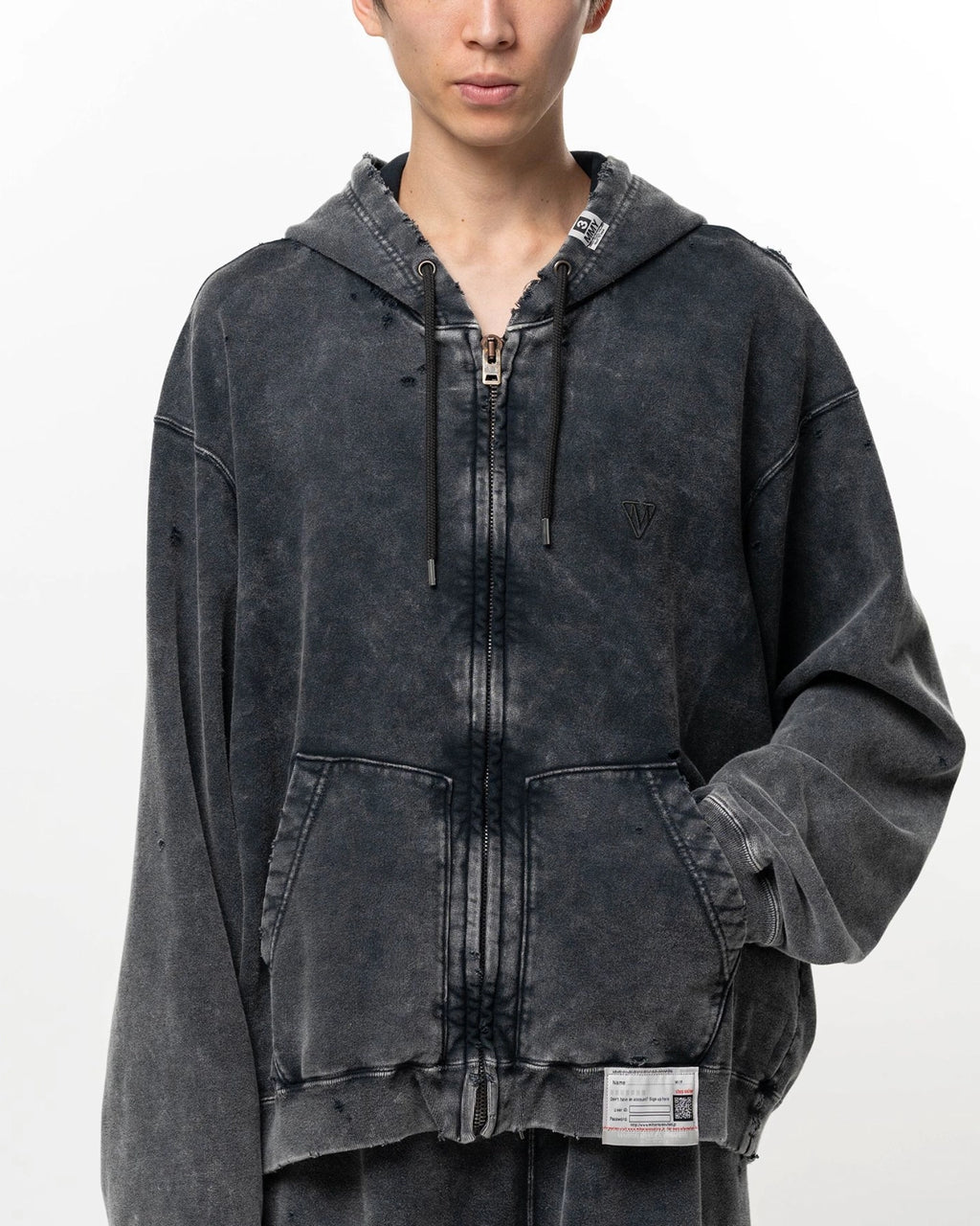 Maison MIHARA YASUHIRO / Bleached Zip-up Hoodie | 公式通販・JACK