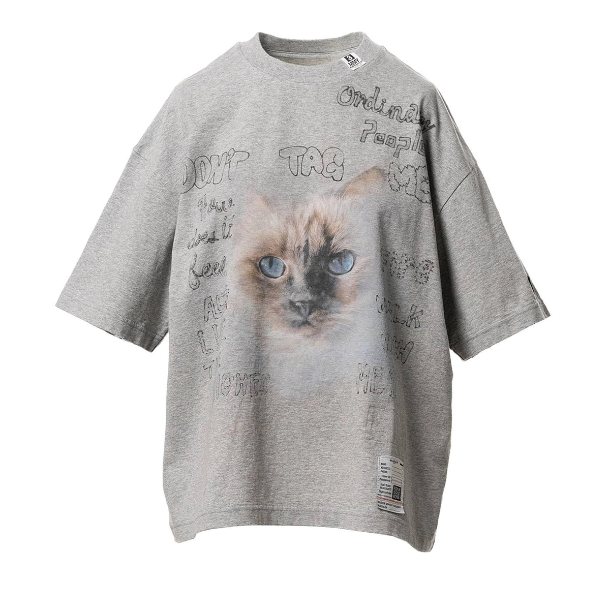 Maison MIHARA YASUHIRO(メゾンミハラヤスヒロ) / Cat Printed T-shirt