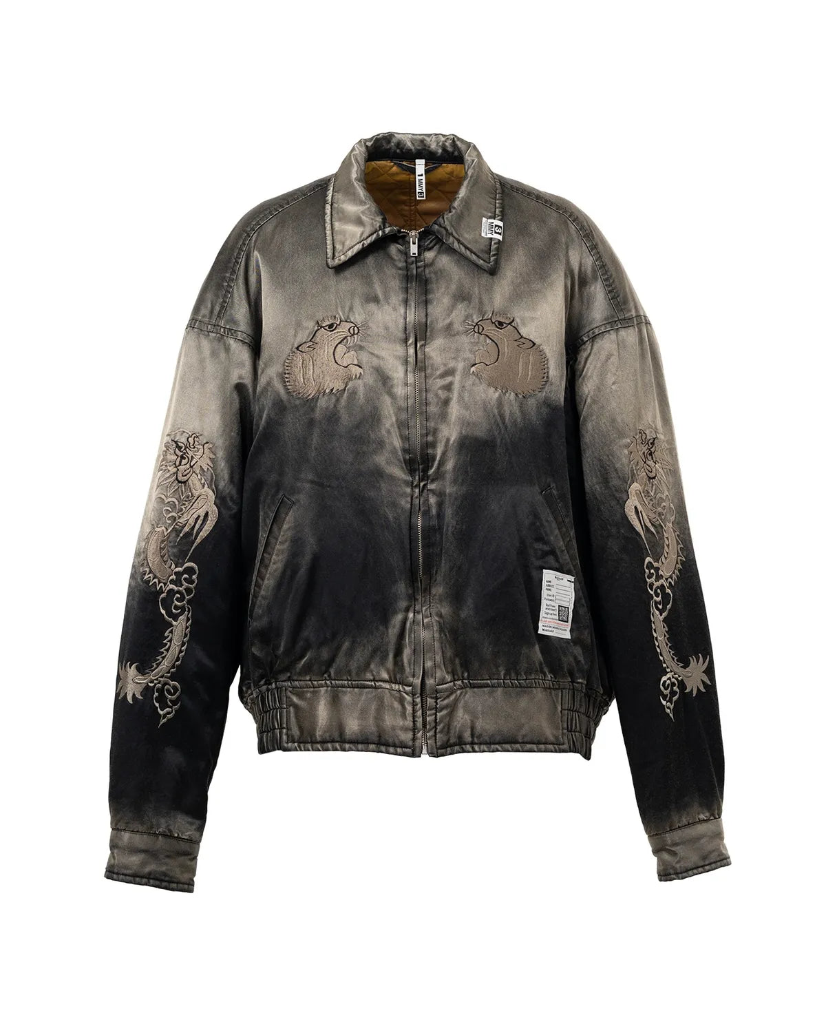 Maison MIHARA YASUHIRO の Collared Souvenir Jacket (J15BL142)