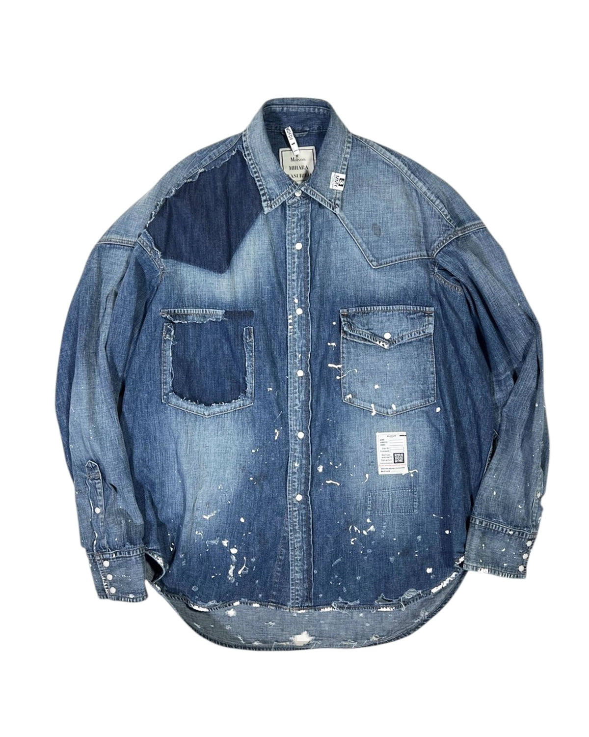 Maison MIHARA YASUHIRO の DENIM SHIRTS (J15SH125)