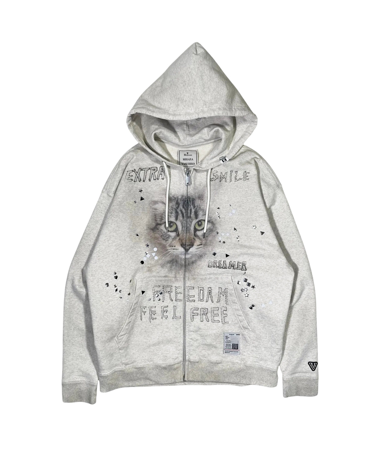 Maison MIHARA YASUHIRO の EMBELLISHDISTRESS PARKA (J15PK721)