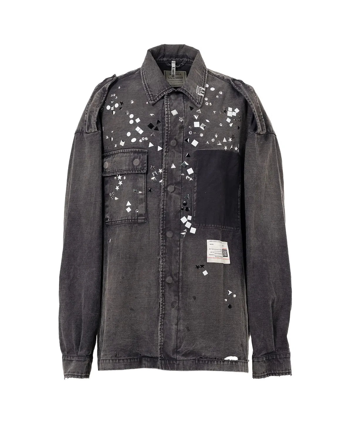 Maison MIHARA YASUHIRO の Embellished Military Shirt (A15SH087)