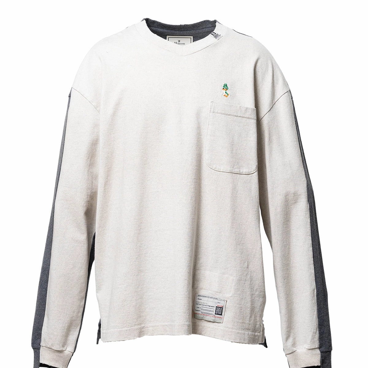 ［美品］ミハラヤスヒロ　長袖シャツ Maison MIHARA YASUHIRO(メゾンミハラヤスヒロ) / Front Back Combined