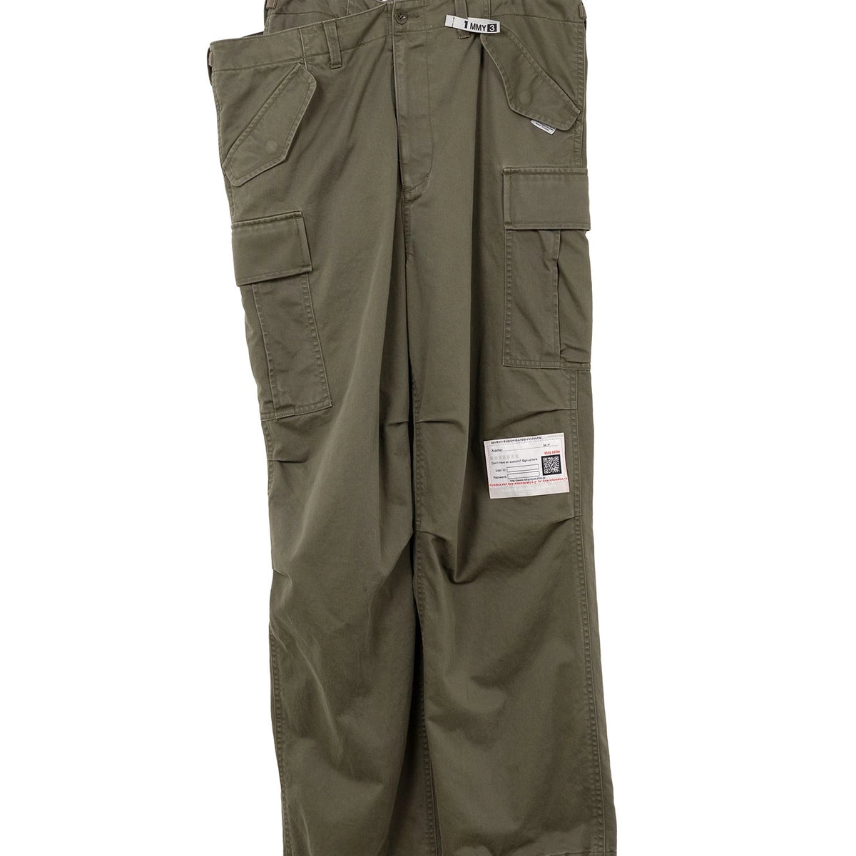 パンツ Maison MIHARA YASUHIRO Cargo Pants Maison MIHARA YASUHIRO】Huge Layered Cargo Pants パンツ 公式