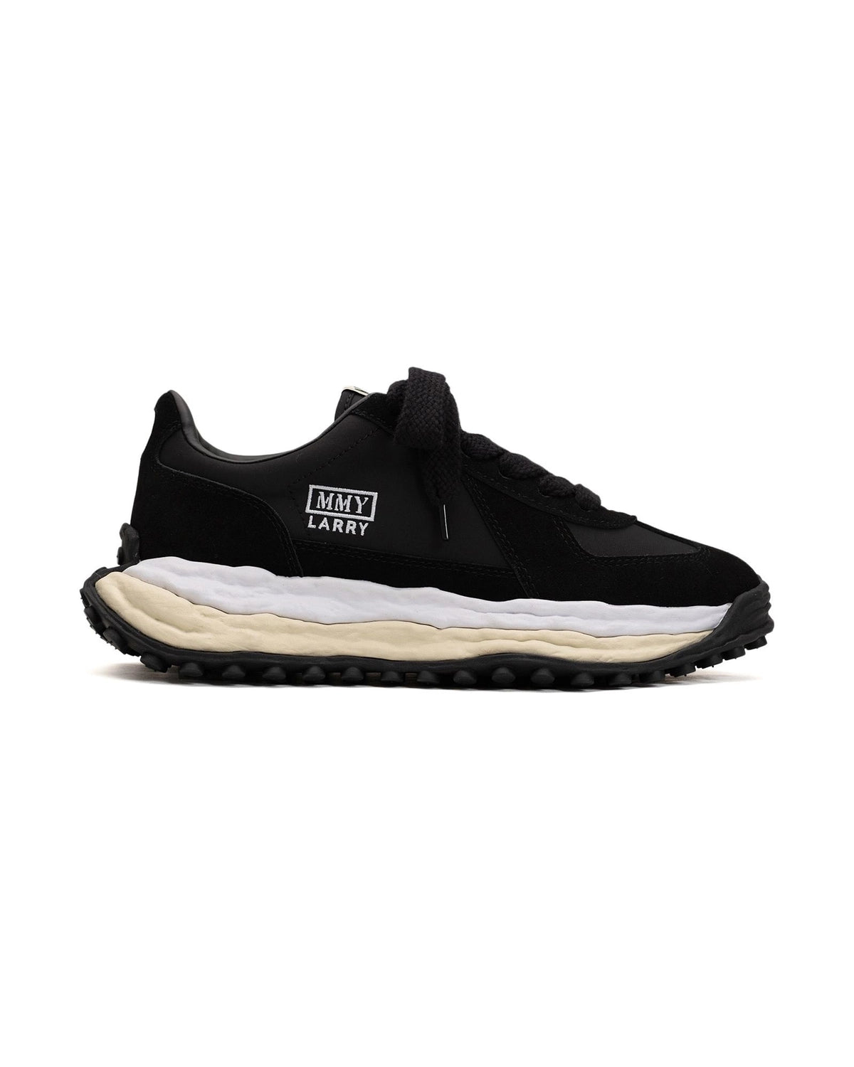 Maison MIHARA YASUHIRO の "LARRY" OG Sole Mix Material Low-top Sneaker ( A14FW703)