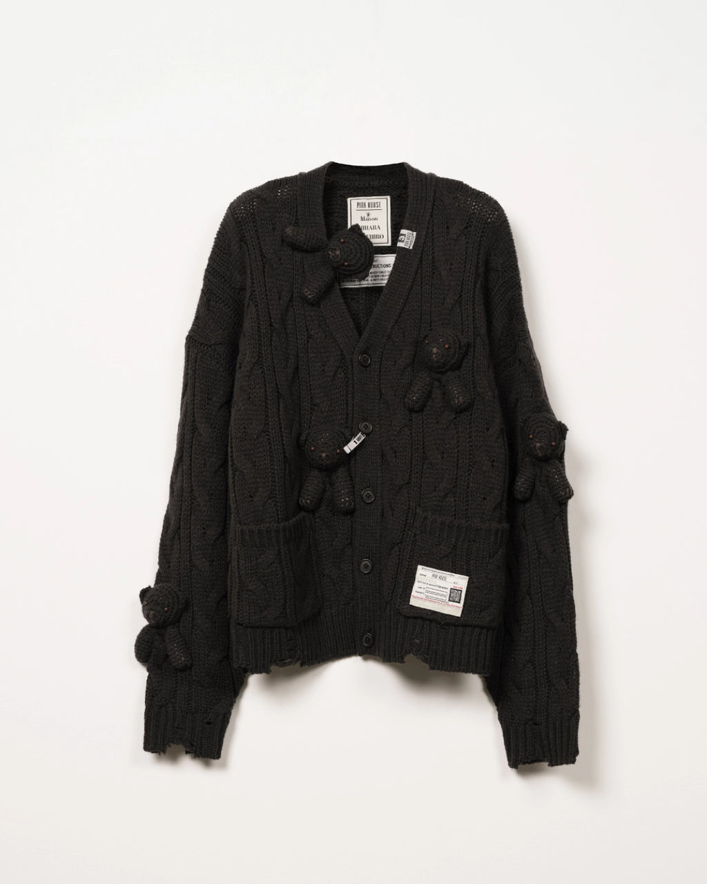 Maison MIHARA YASUHIRO × PINK HOUSE / PINK HOUSE BEARS KNIT