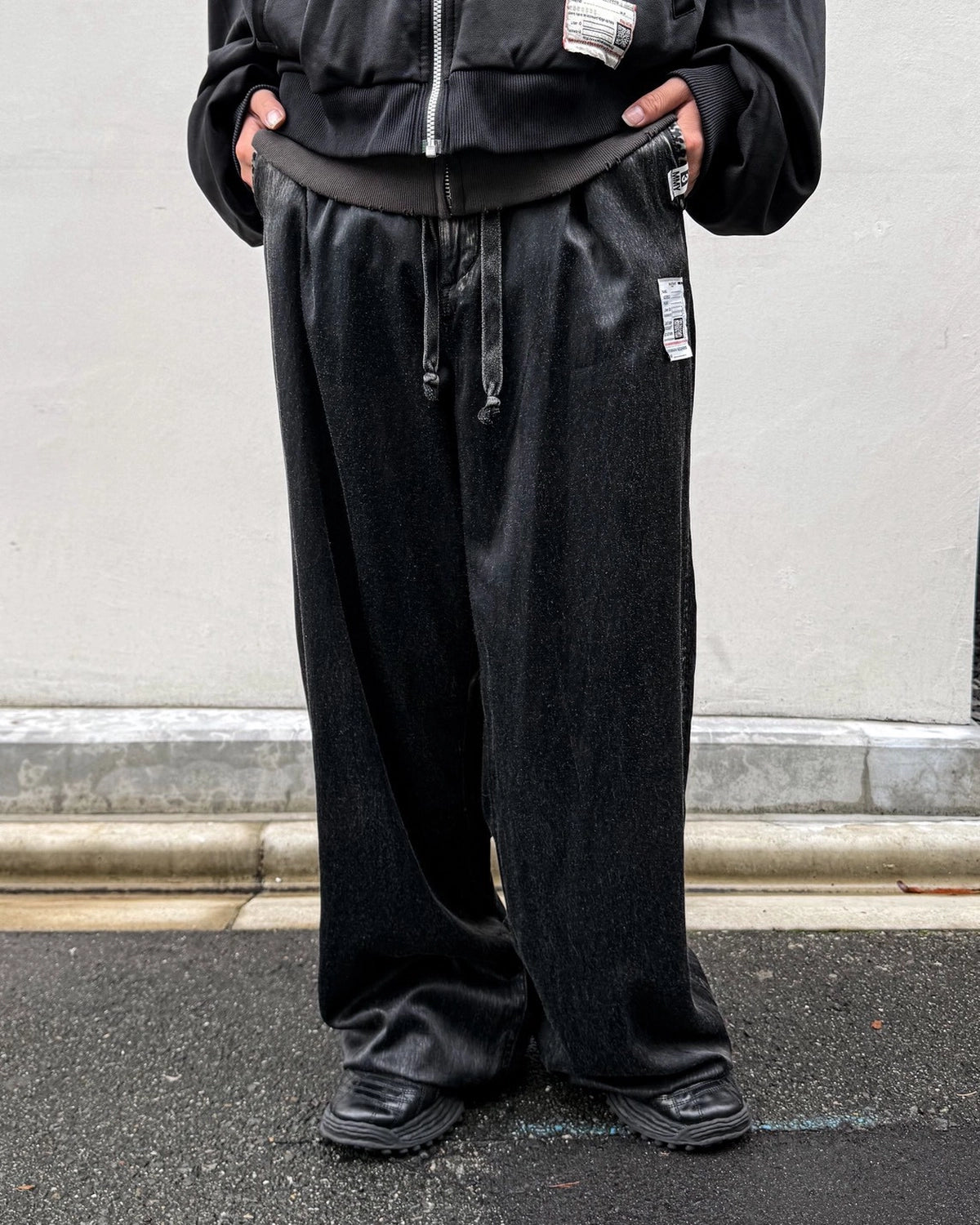 Maison MIHARA YASUHIRO の SATIN TRAUSERS -Women's- (K17PT402)
