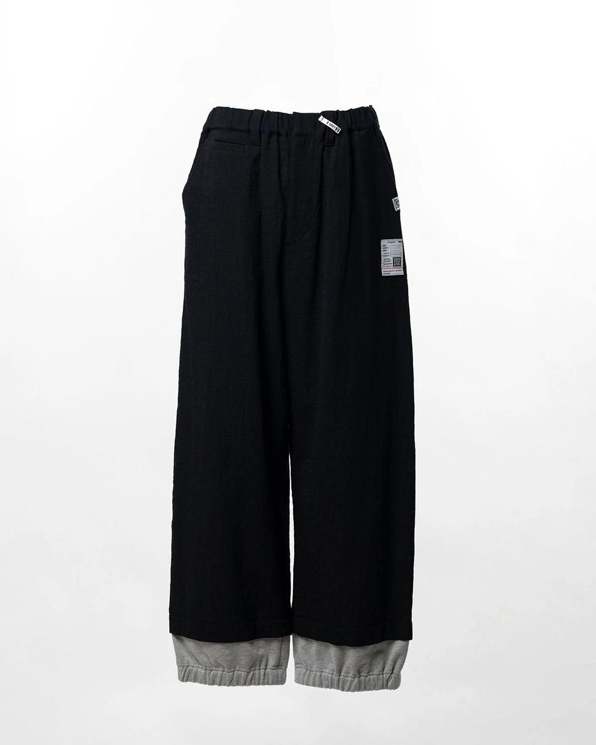 Maison MIHARA YASUHIRO の Sweat Layered Wool Pants (J17PT132)
