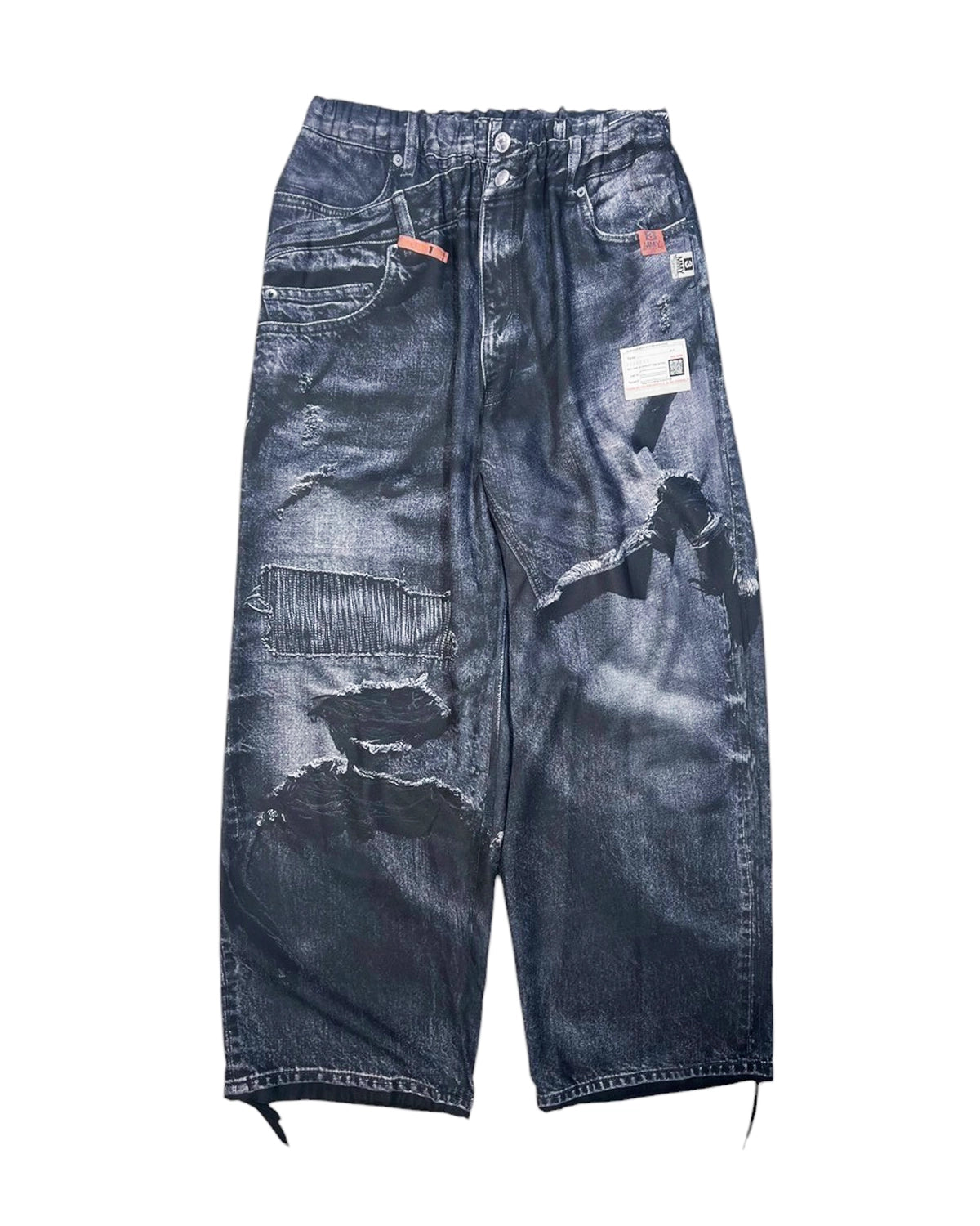 Maison MIHARA YASUHIRO × TROMPE-L'OEIL の TATA DENIM PANTS (C14PT404)