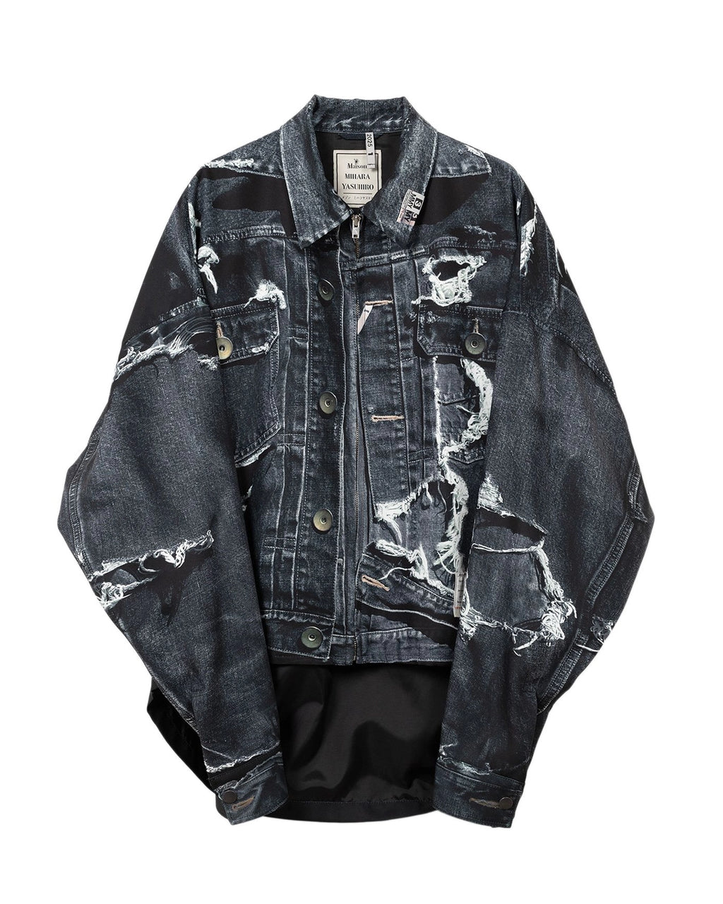 Maison MIHARA YASUHIRO(メゾンミハラヤスヒロ) × T.A.T.A / Trompe-l'oeil Archive  Printed Jacket | 公式通販・JACK in the NET