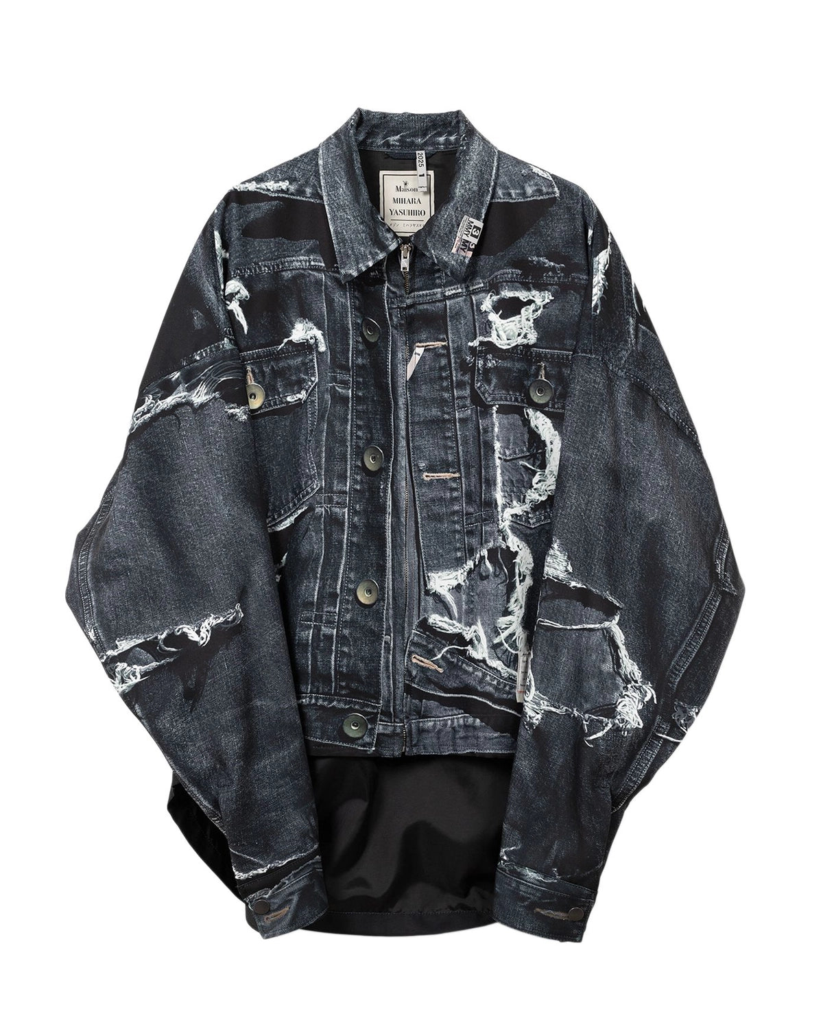 Maison MIHARA YASUHIRO × TROMPE-L'OEIL の Trompe-l'oeil Archive Printed Jacket (C14BL401)