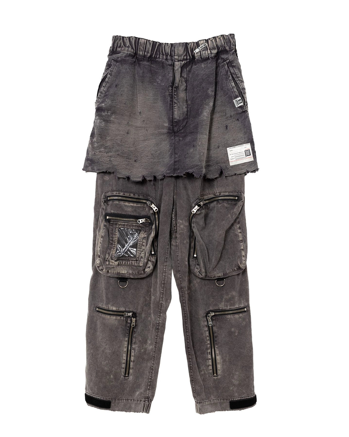 Maison MIHARA YASUHIRO の Waist Layered Flight Pants (A15PT052)