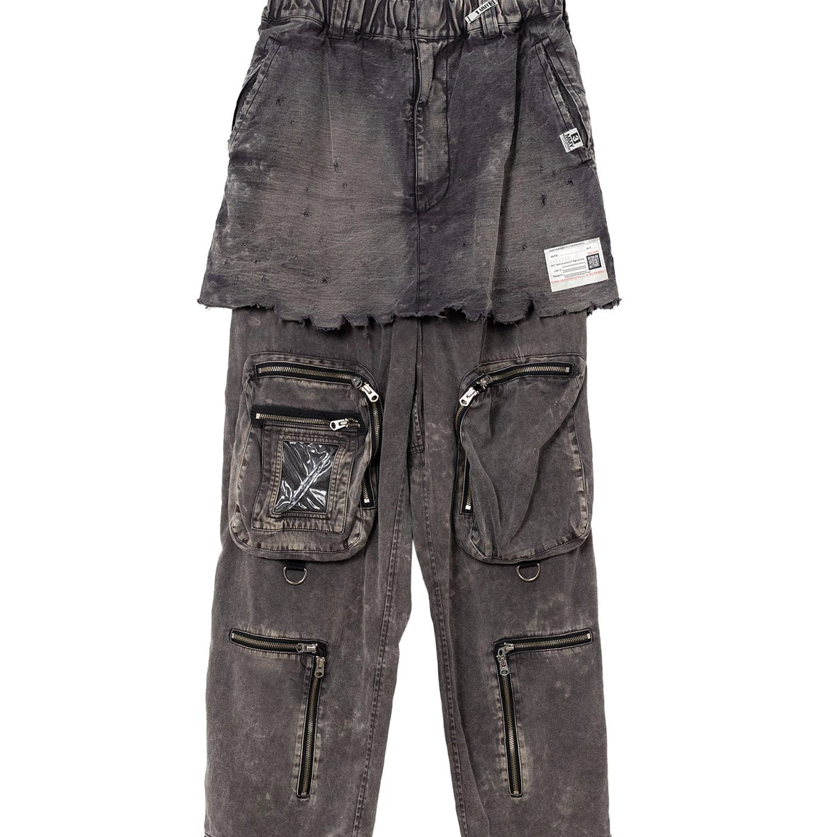 未使用タグ付♡Maison MIHARA YASUHIRO チェックフレアパンツ Maison MIHARA YASUHIRO フーディー チェックシャツスタイル
