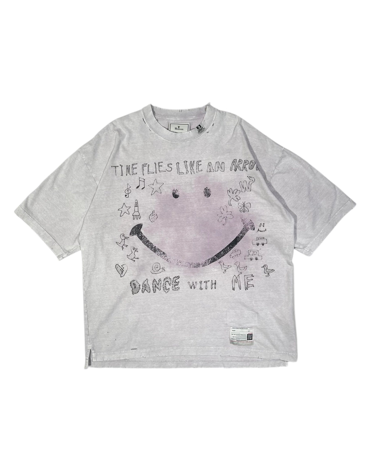 Maison MIHARA YASUHIRO の bleached Tee (A14TS622)