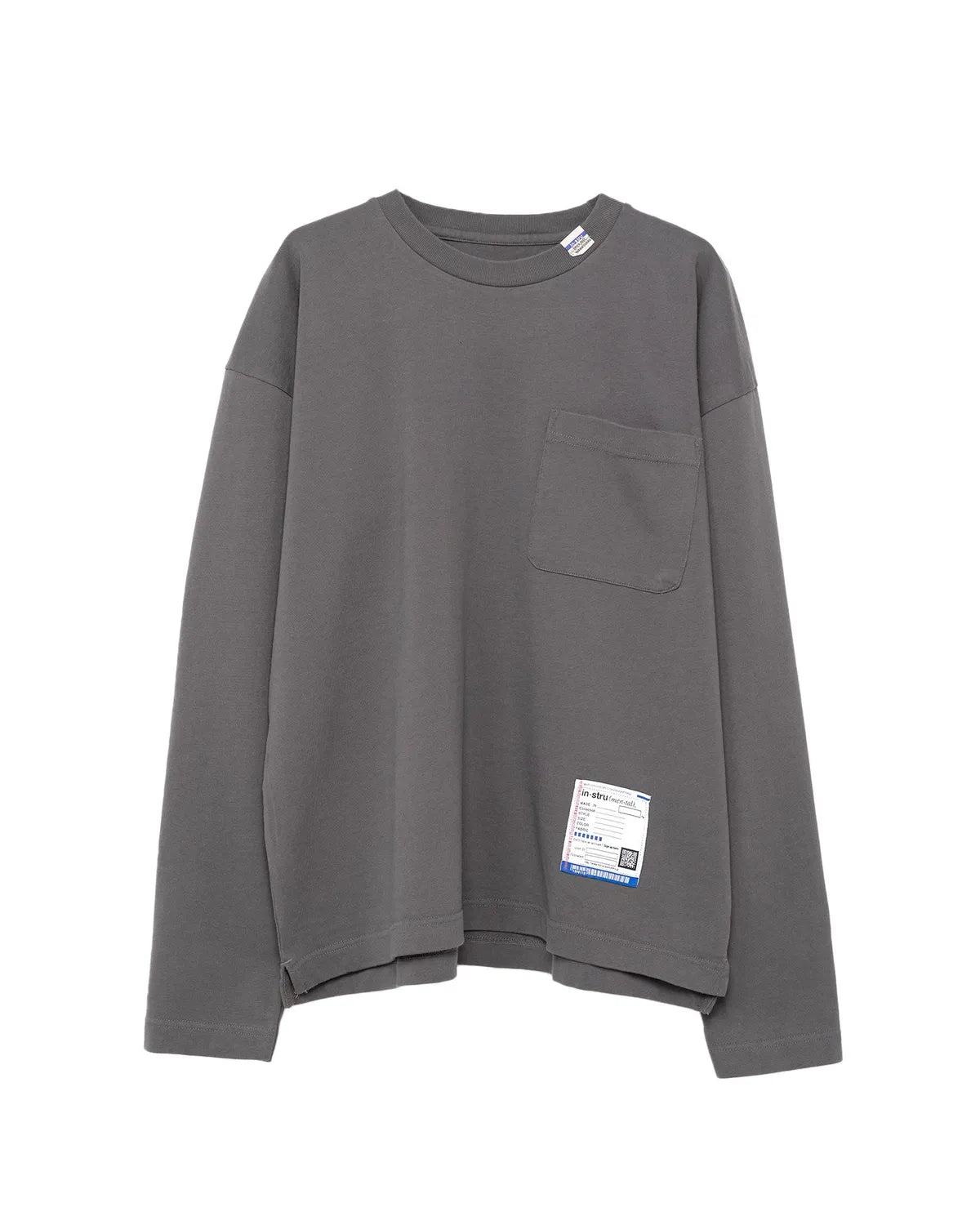 Maison MIHARA YASUHIRO in・stru(men-tal). の Heavy Weight Jersey Long-sleeve T-shirt (I12LT511)